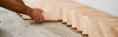 Hardwood floor installation